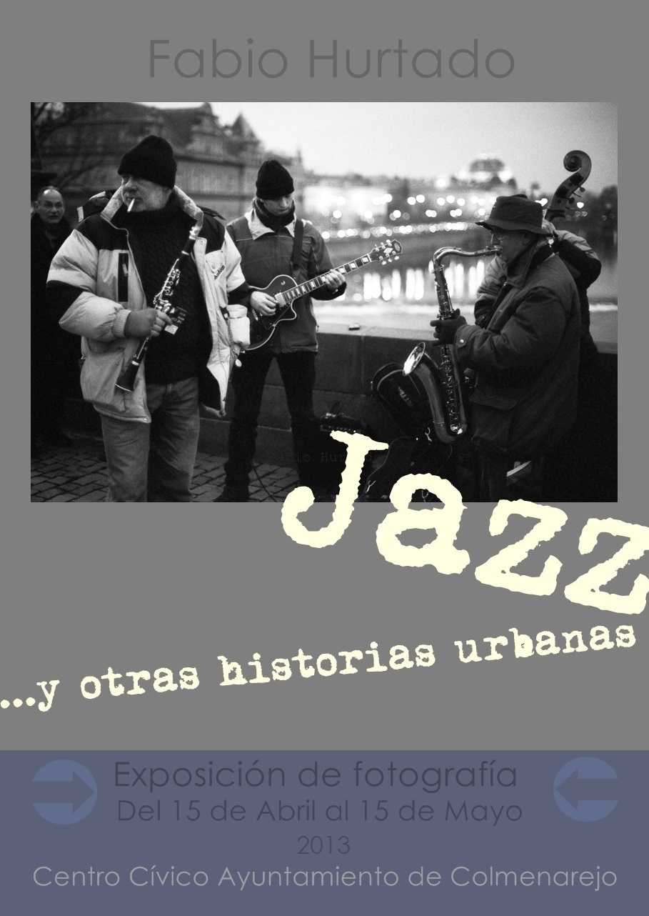cartel expo fotografías jazz