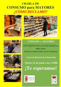 Consumo Mayores Colmenarejo