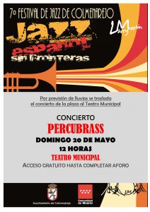 Jazz: Concierto Percubrass @ Plaza de la Constitución