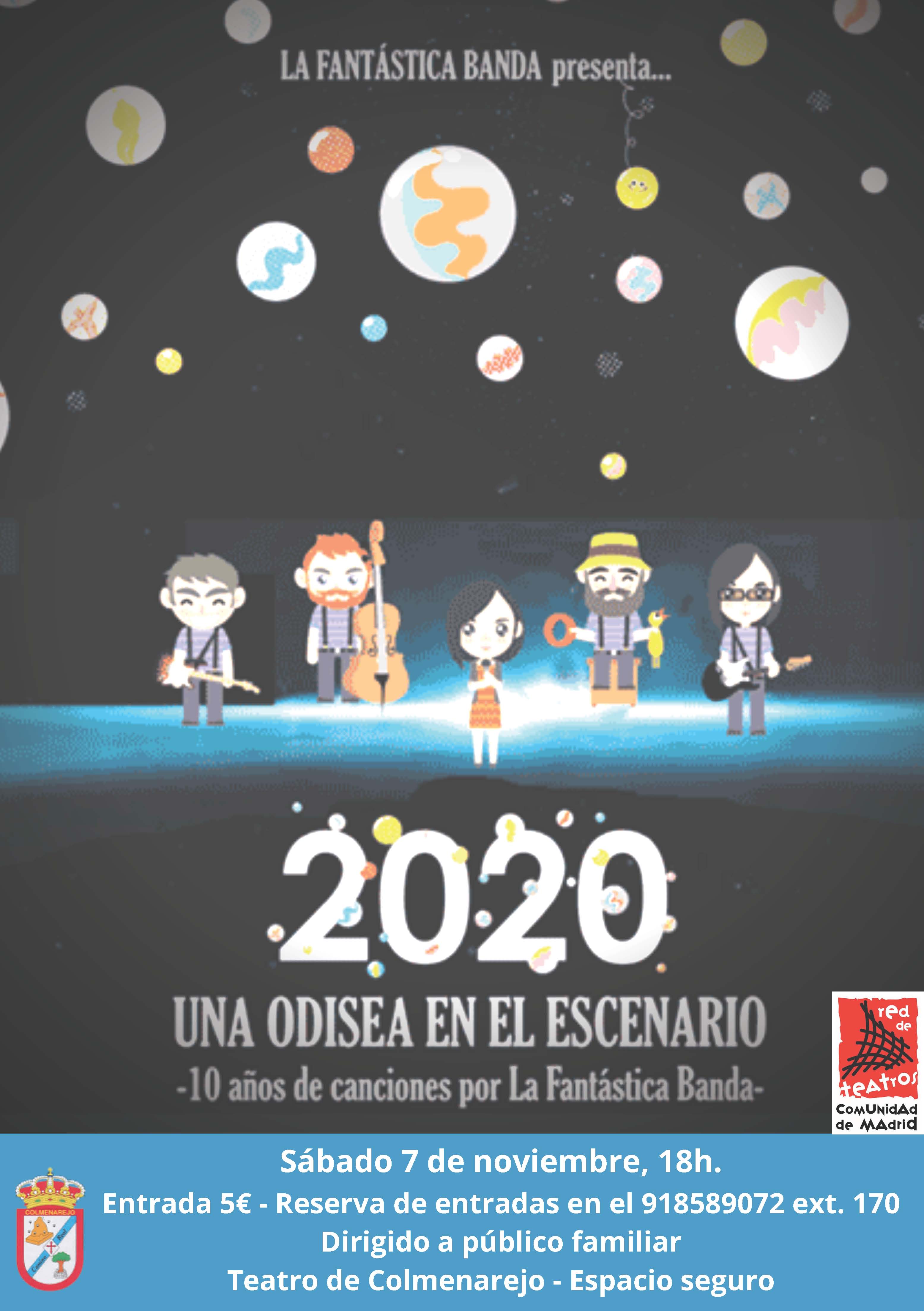 Música en familia: 2020 ODISEA EN EL ESCENARIO @ Teatro de Colmenarejo