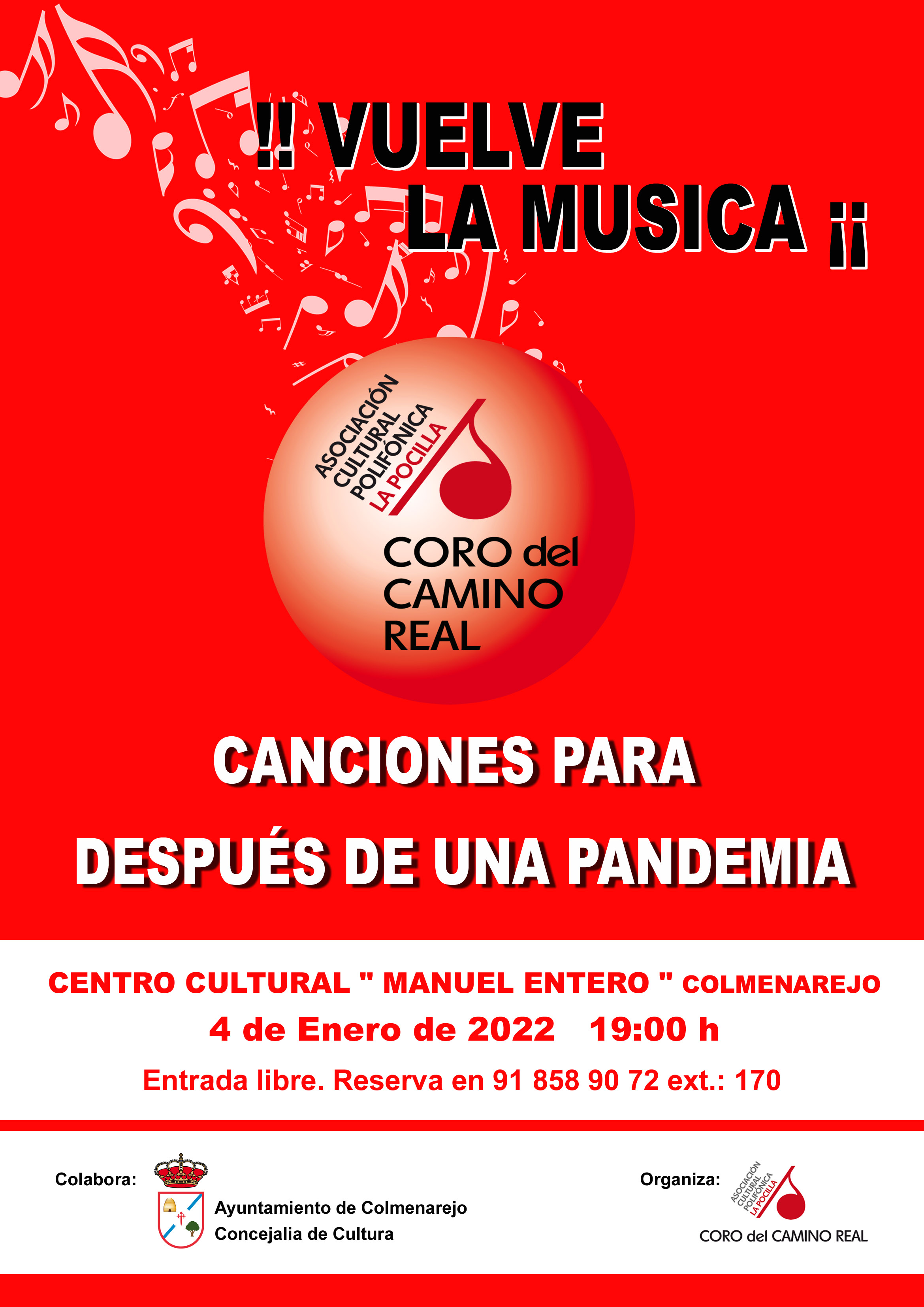 Concierto coral: CORO CAMINO REAL @ Teatro de Colmenarejo